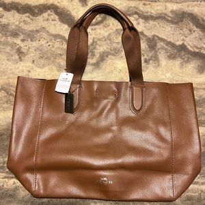 Large Brown Coach Tote